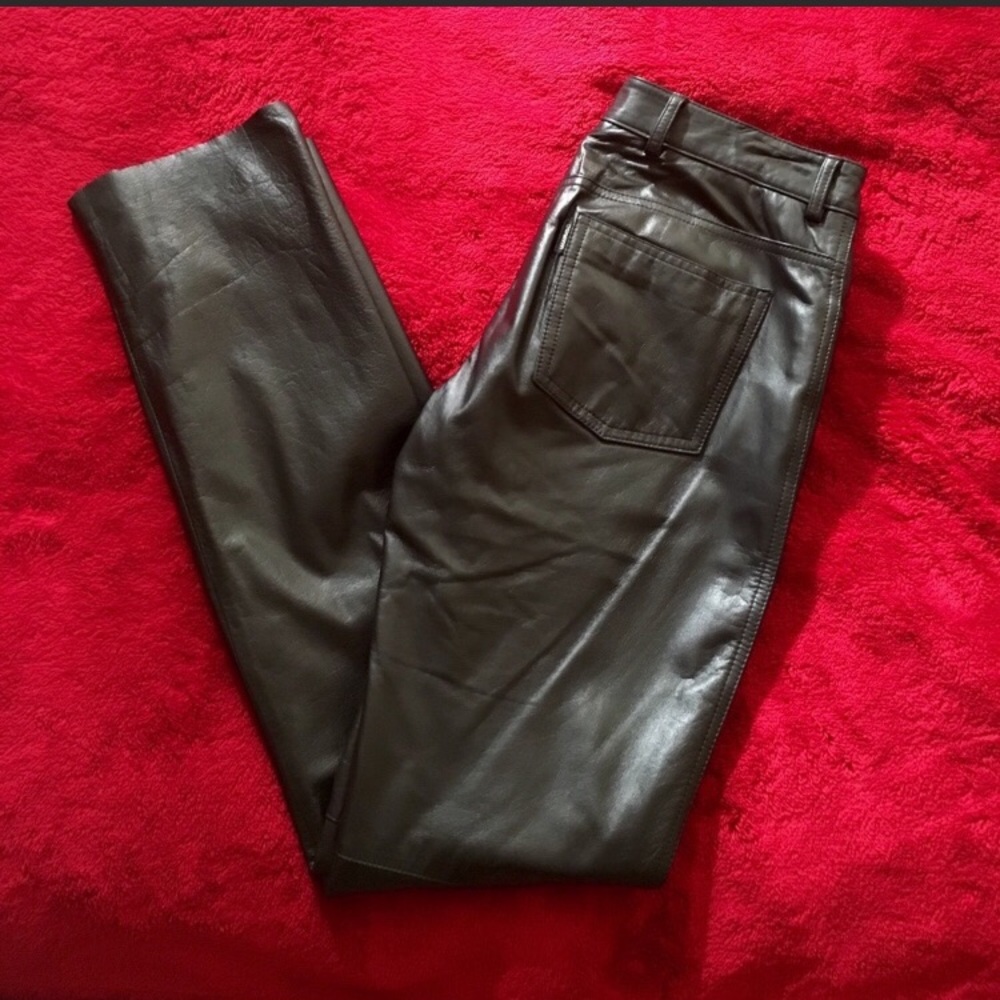 Guess leather pants